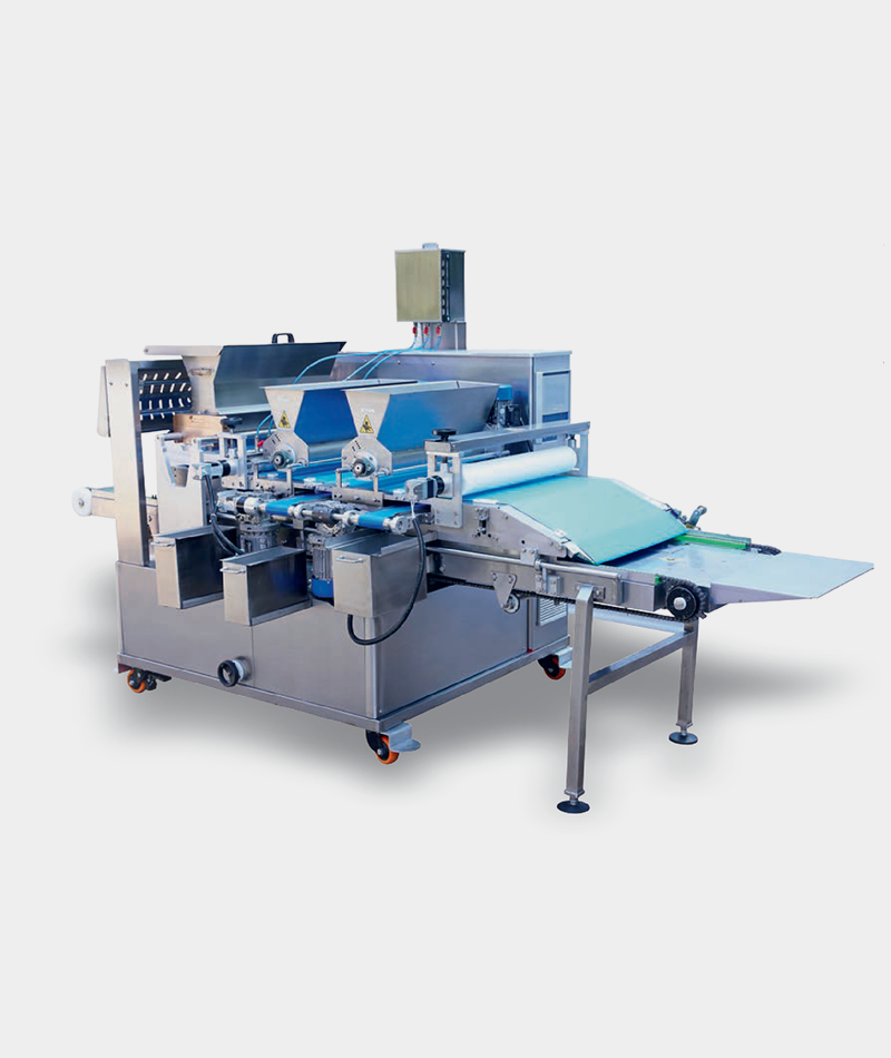 Cookies Wire-Cut with Coating and Double Sprinkler Attachments