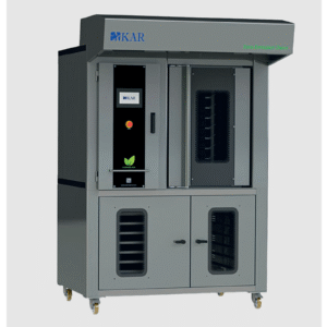 V10 Fixed Trolly Gas Rotary Rack Oven